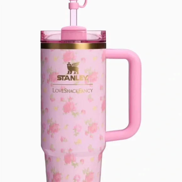 NEW Stanley x LoveShackFancy Ibiza Sunset 40oz Quencher H2.0 FlowState Tumbler - Picture 2 of 14